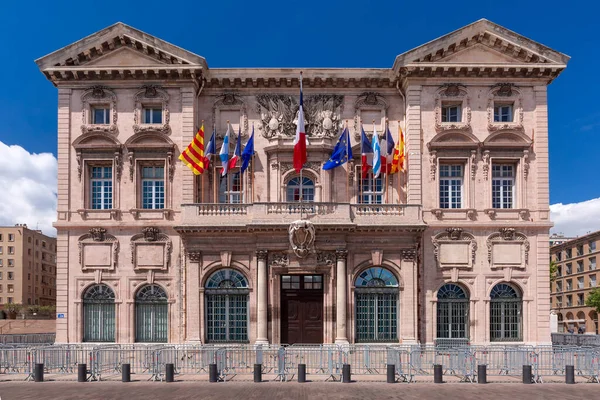 Alter hafen und notre dame, marseille, frankreich — Stockfoto