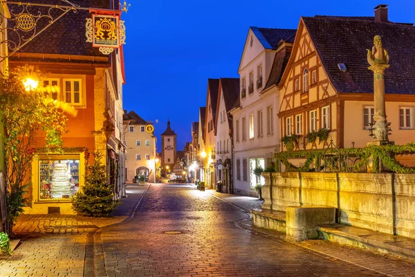 Christmas Rothenburg ob der Tauber, Germany — Stock Photo, Image