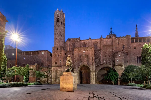 Placa Ramon Berenguer the Great, Barcelona, Spain — Stock Photo, Image