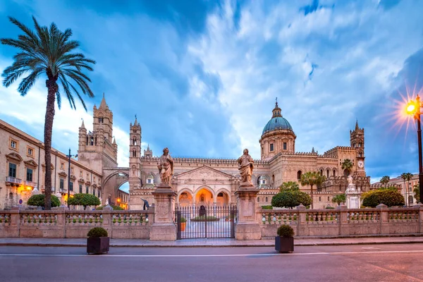Palermo katedrális, Szicília, Olaszország — Stock Fotó