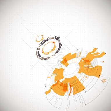 Turuncu renkli arka plan