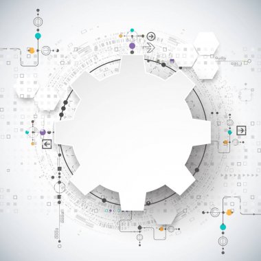 Renk dijital iletişim teknolojik altyapı. 