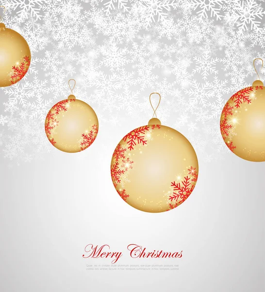 Joyeux Noël et bonne année illustration vectorielle — Image vectorielle
