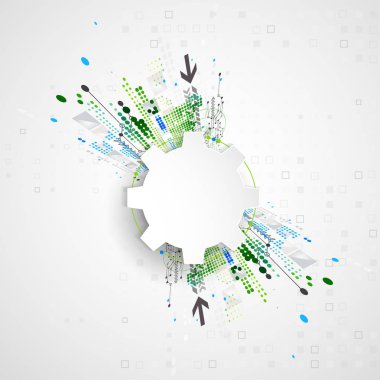 Teknolojik arka plan. Yapısı desen. 