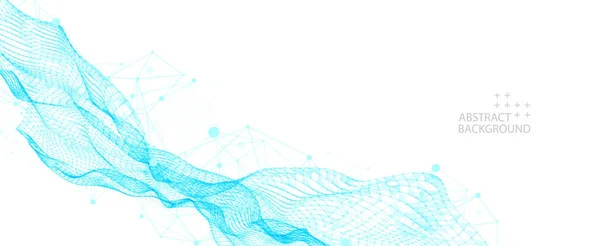 Flux Dynamique Liquide Design Couverture Fluide Tendance — Image vectorielle