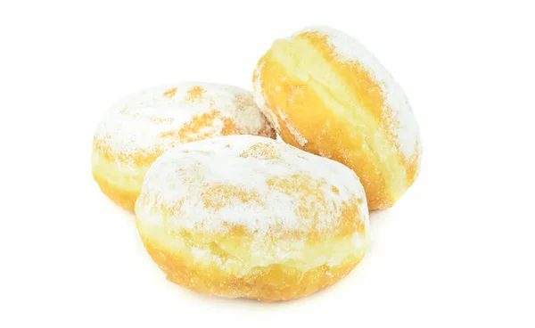 Donuts recheados com geléia — Fotografia de Stock