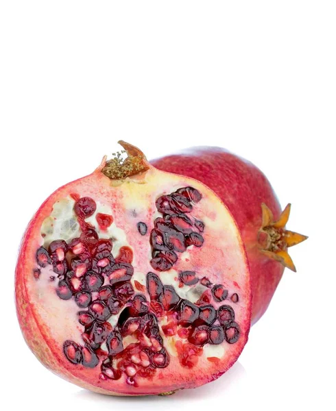배경에 반으로 열매를 — 스톡 사진