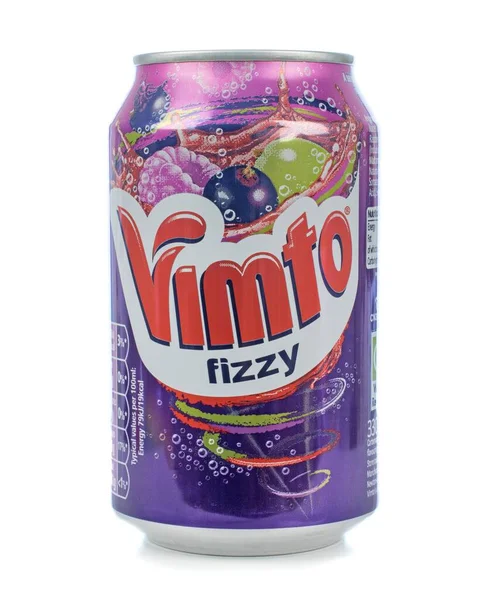 Niedersachsen Germania Aprile 2020 Una Lattina Bibita Gassata Vimto Fondo — Foto Stock