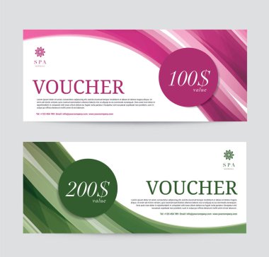 Spa, Hotel Resort, soyut organik texturee arka plan, vektör çizim için hediye çeki şablon sigorta primi