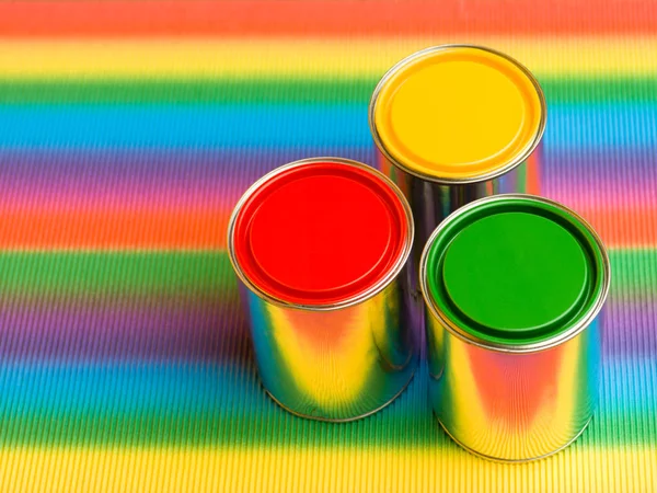 Reflexões felizes arco-íris — Fotografia de Stock