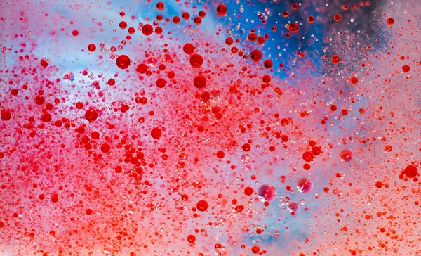 抽象的红色爆炸 — 图库照片