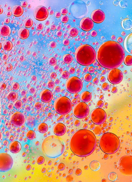 Bubbles going up — Stock Photo, Image