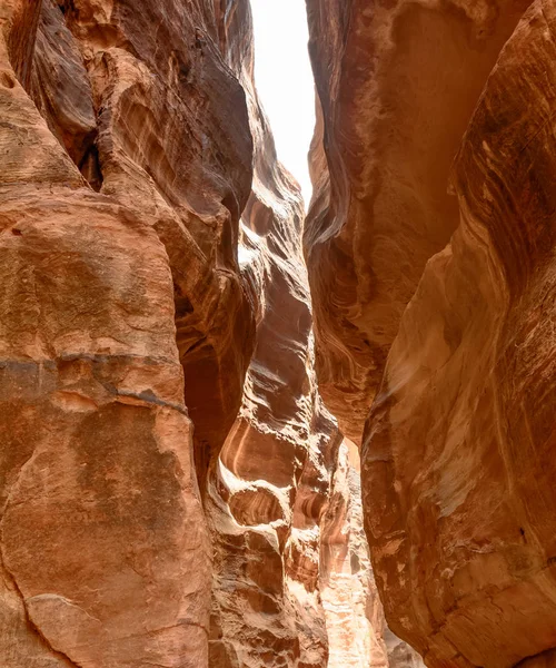 Lo stretto canyon — Foto Stock