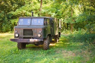 eski Sovyet askeri kamyon