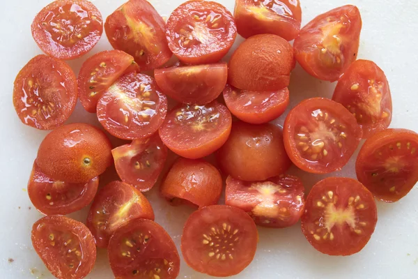 Tomates cereja chamados pachino — Fotografia de Stock