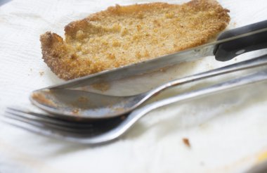 kızarmış tavuk cotoletta