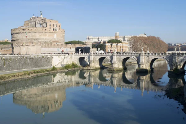 Castle St Angel in Rome — Stock Photo, Image