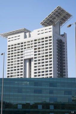 inşaat içinde modern gökdelenler