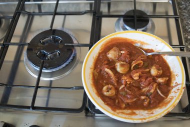 domates sosu, mürekkep