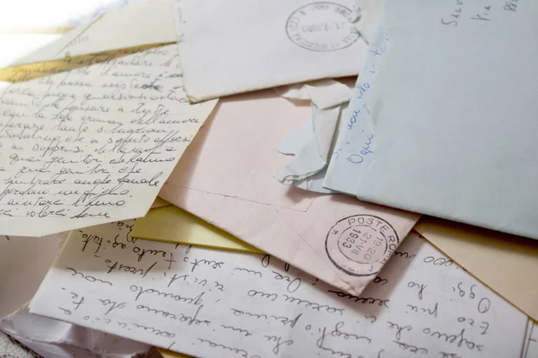 old love letters with envelopes