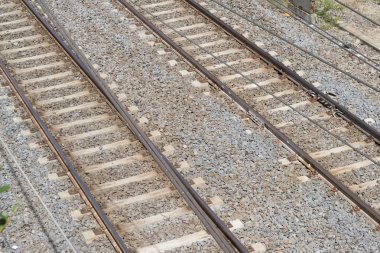 Yukarıda da görüleceği demiryolu hattı