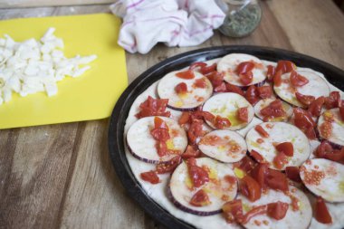 Vejetaryen Pizza yapma