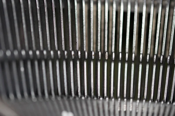 Detalle de la parte mecánica de una máquina de escribir — Foto de Stock