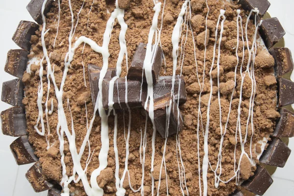 kek kakao ve çikolata fondan