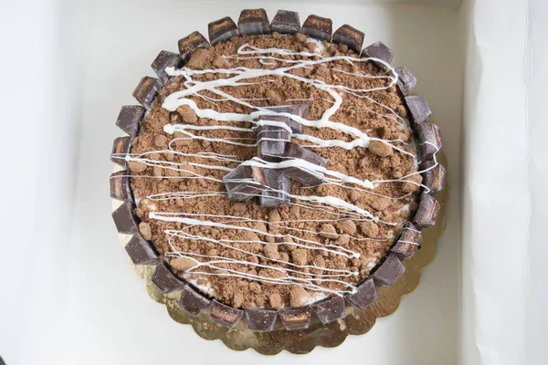 kek kakao ve çikolata fondan