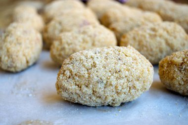 İtalyan pirinç topu kızarmış hazır