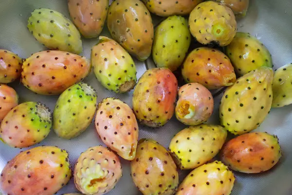 Rijpe stekelige peren — Stockfoto