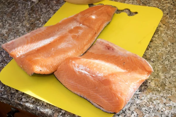 Filets de saumon sauvage — Photo