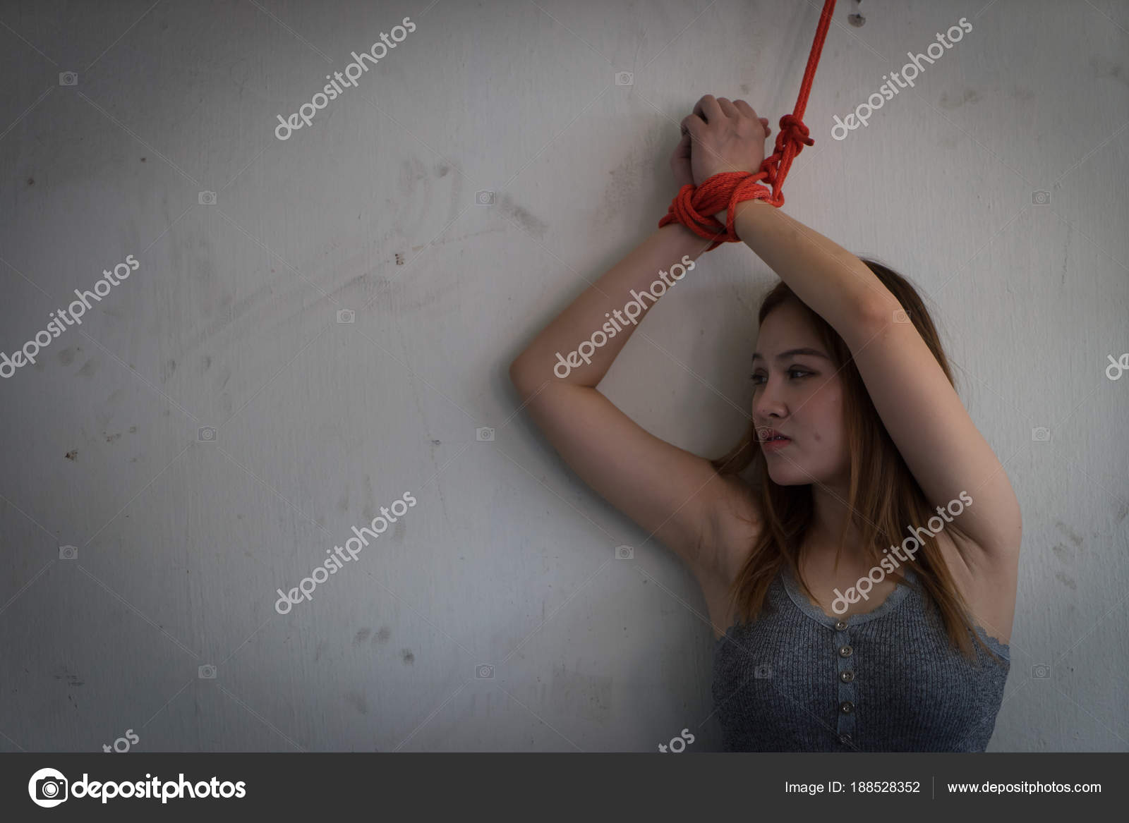 Young Girls Kidnapped Tied Up
