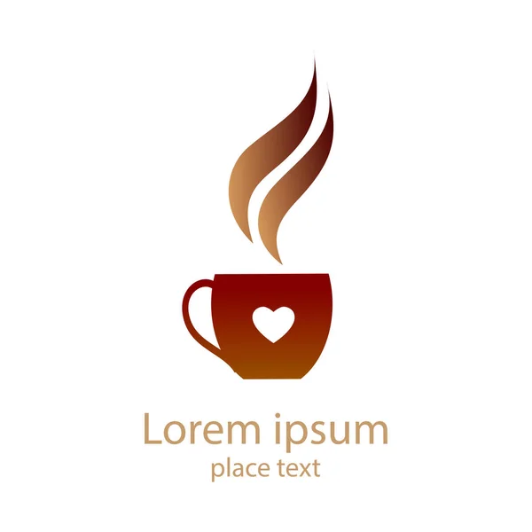 Coffee logo template — Stock Vector