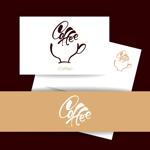 咖啡标志模板 — 图库矢量图片