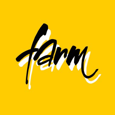 çiftlik yazı şablonu