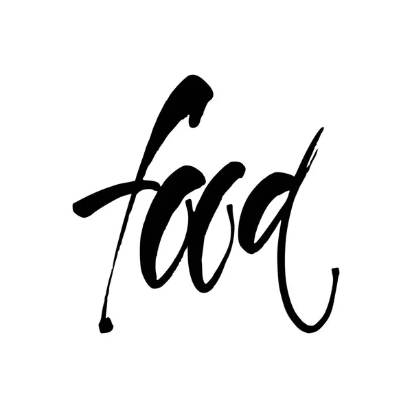 Food lettering logo Vector Art Stock Images | Depositphotos