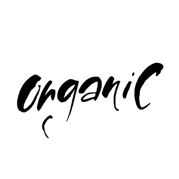 Modello di lettering organico — Vettoriale Stock