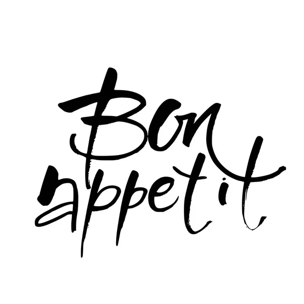 Bon appetit template — ストックベクタ