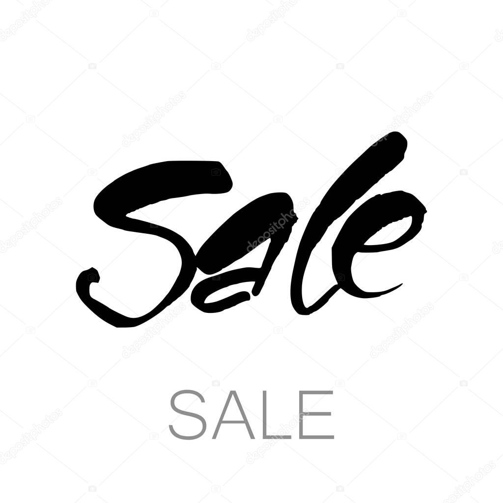 sale lettering template