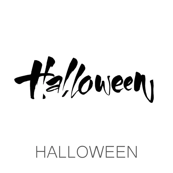 Letras de Halloween feliz — Vetor de Stock