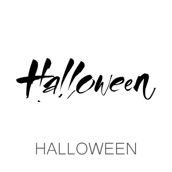 Letras de Halloween feliz — Vetor de Stock