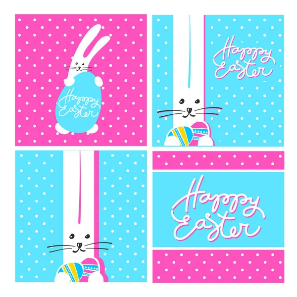 Happy easter sjabloon — Stockvector