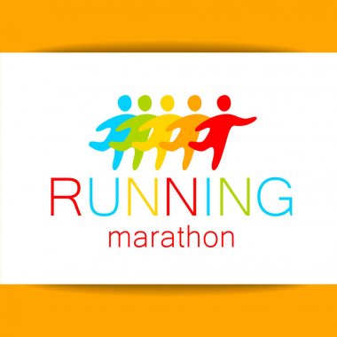 maraton şablon tasarım çalışan