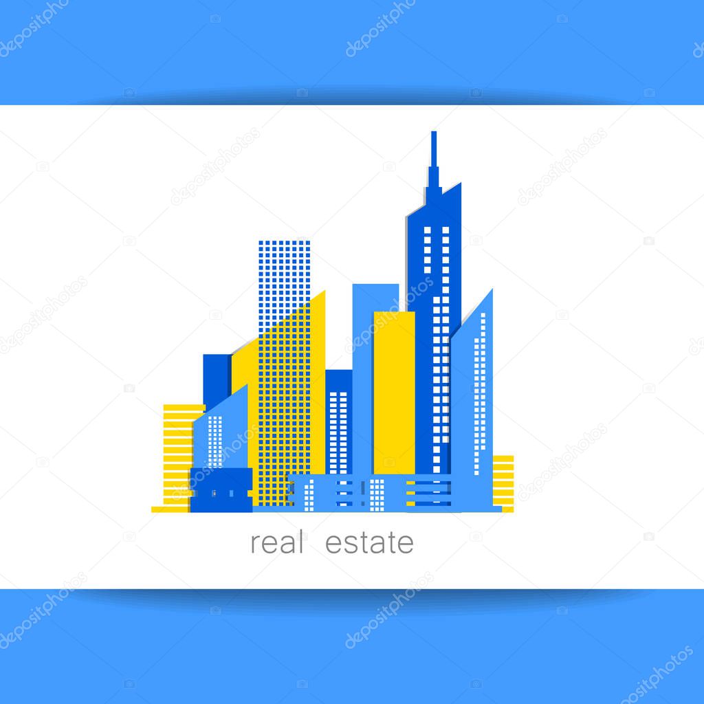 real estate template design