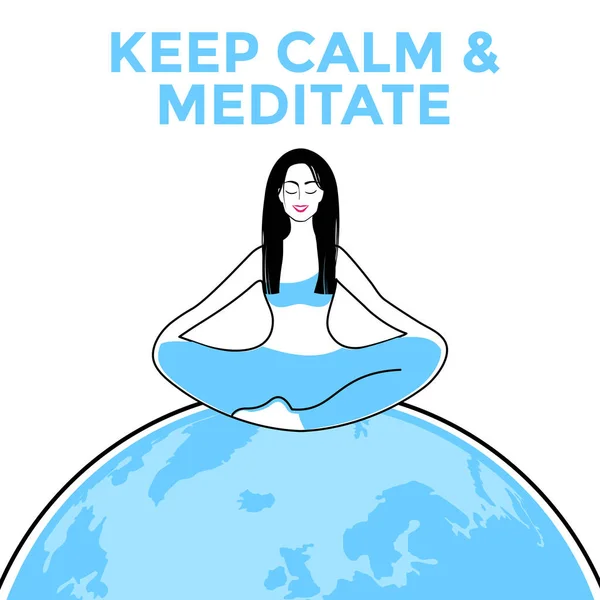 keep calm meditate