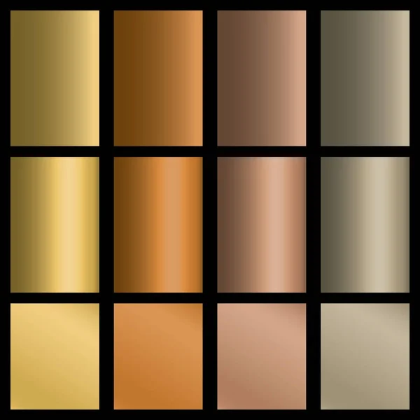 Set of gradients — Stock Vector