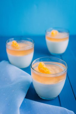 Tangerine Panna cotta