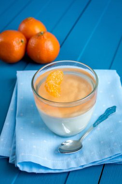 Tangerine Panna cotta