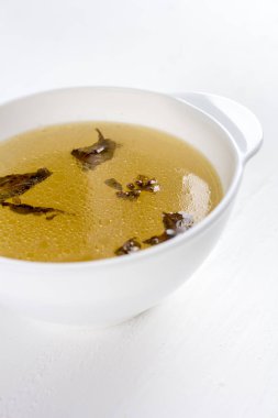 Tavuk çorbası plaka